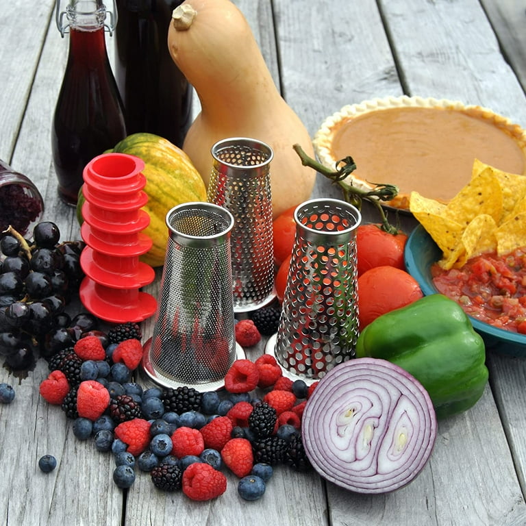 Weston tomato strainer top