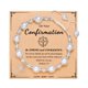 thumbnail image 1 of Pulsera ajustable de cuentas trenzadas con colgante de corazón de acero inoxidable grabado - Perfecta joyería de cumpleaños y estilo Shamballa, 1 of 2