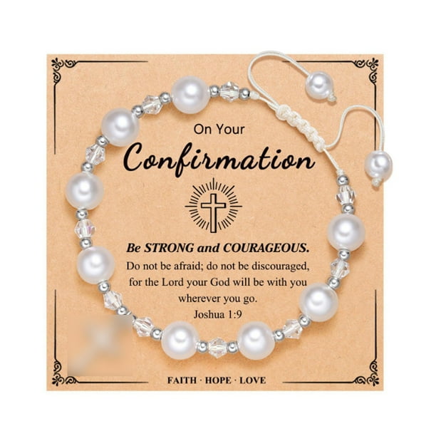 Pulsera ajustable de cuentas trenzadas con colgante de corazón de acero inoxidable grabado - Perfecta joyería de cumpleaños y estilo Shamballa