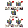 thumbnail image 2 of Yuarrent 1 Juego de esponjas para fregar, surtido de colores, suministros de cocina, esponjas prácticas, resistentes, antiarañazos, amplio, No.1 5piezas Yuarrent CBP229751, 2 of 6