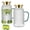 Clear-2L-2 PACK, variant on Glass Pitcher With Lid  68 Oz/2 Liter Vintage Water Clear Borosilicate Carafe For Cold Brew Coffee Lemonade Iced Tea Juice Beverage Heat Resistant Jug