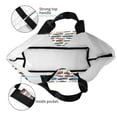 thumbnail image 5 of Lafuoo Train Pattern Single-Shoulder Shopping Bag, Hand-Held Storage Bag Suitable for Work and School, Unisex-One Size, 5 of 7