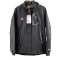 thumbnail image 2 of Diamond Candy Large RainCoat With Removable Hood In Black, 2 of 4