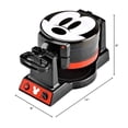 thumbnail image 2 of Gofrera Doble Flip de Mickey Mouse de Disney, Negra, Roja, 2 of 5