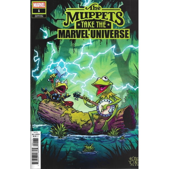 Collectible Muppets Take the Marvel Universe #1E VF ; Marvel Comic Book