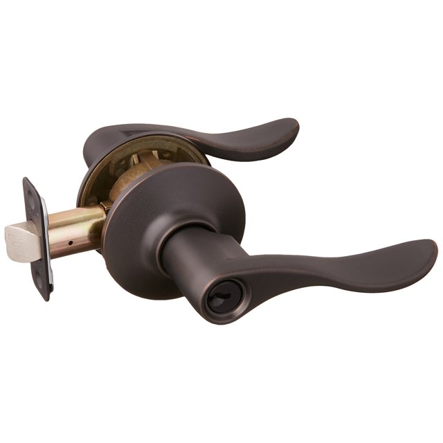 Cerradura de puerta Schlage F51ACC716 Accent Entrance en bronce envejecido