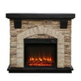 thumbnail image 3 of FESTIVO 45 in. Freestanding Electric Fireplace in Tan, 3 of 9