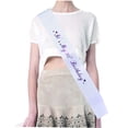 thumbnail image 6 of 20th Birthday Gifts for Girls, 20th Birthday Tiara and Sash Purple, HAPPY 20th Birthday, 6 of 6