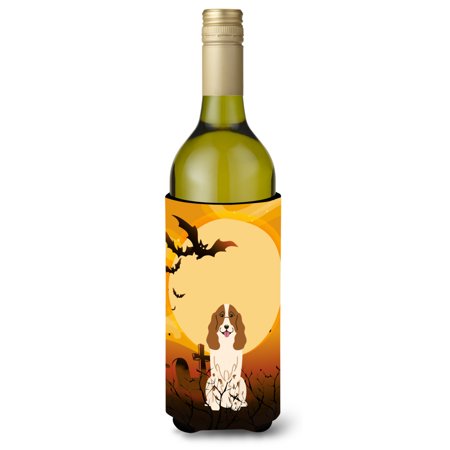 

Carolines Treasures BB4297LITERK Halloween Russian Spaniel Wine Bottle Beverge Insulator Hugger Wine Bottle