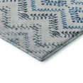 thumbnail image 4 of Addison Rugs Mayfield Washable Transitional Geometric Blue Rectangle Rug, 1'8" x 2'6", 4 of 5
