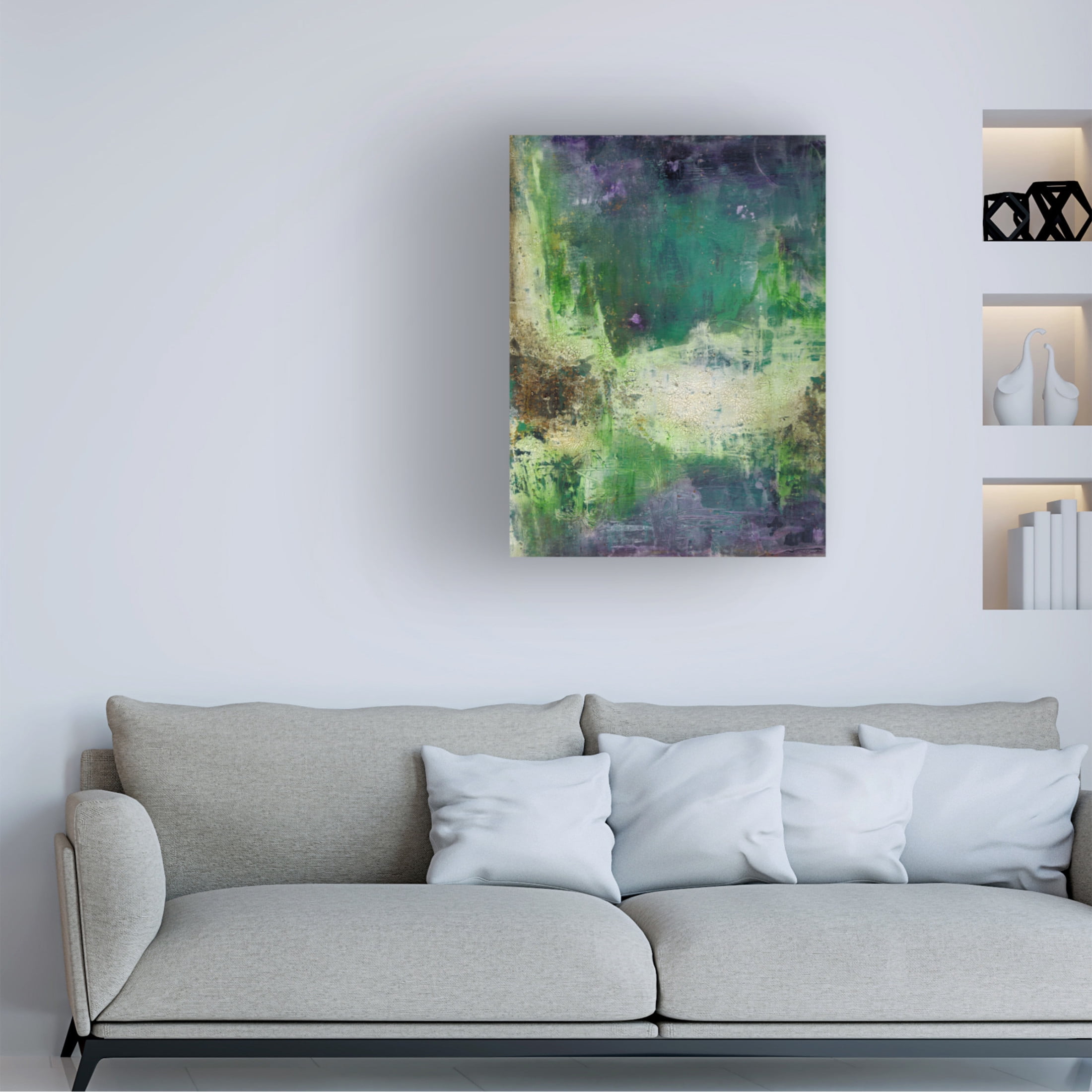 Canvas Wall Art - Deb Chaney 'Nature Is The Way' Wall Art for Living Room, Bedroom, or Office Décor by Trademark Fine Art - 24 x 32 Inches