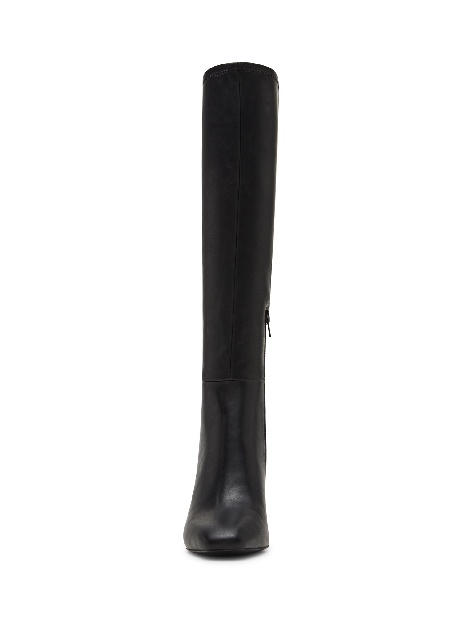 Madden Girl Women's Wesley Block Heel Tall Shaft Boot (Wide Calf Available)