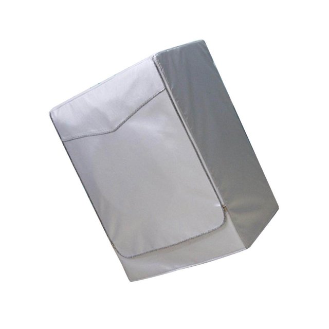 Qualitchoice Housse de Dessus Plaquée Or Imperméable pour Laveuse Sécheuse Argenté à Fermeture Éclair - m