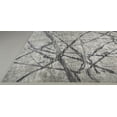 thumbnail image 4 of HomeRoots 512103 10 x 14 ft. Taupe Gray & Ivory Abstract Stain Resistant Rectangle Area Rug, 4 of 5