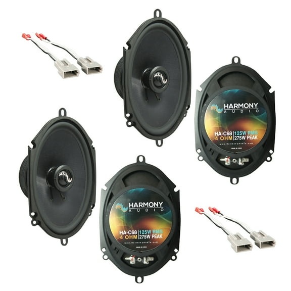 Fits Ford Expedition 1997-1998 Factory Speakers Upgrade Harmony (2) C68 Package