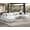White 6 seat, variant on VanAcc Modular Sectional Sofa, 114" Oversized Down Filled Sectional Couch, 4 Seats L Shaped Cloud Sofa with Chaise, Ottoman, Comfy Couch, White Linen