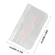 thumbnail image 3 of Wmhnj Carpeta de sobres de efectivo de PVC de 6 x 4 pulgadas con cremallera e inserto para planificador de presupuesto mensual, carpeta de almacenamiento transparente e impermeable para facturas,, 3 of 9