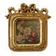 thumbnail image 2 of Marco de fotos con lazo, soporte para fotos, portarretratos colgante de pared antiguo de estilo europeo, marco de fotos para decoración de dormitorio,, 2 of 8
