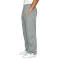 thumbnail image 3 of sageysalite Sweatpants for Men Straight Leg Side Slit Drawstring Elastic Waist Fall Winter Workout Warm Workout Pants with Pockets, 3 of 6