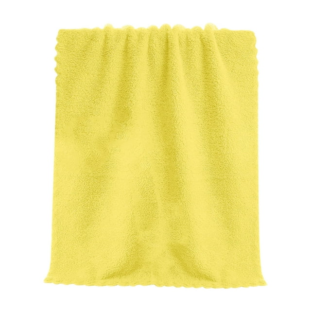Velvet Towel Plain Face Towel Soft Absorbent Face Wash Ah Face Towel
