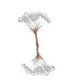 thumbnail image 2 of 200pcs Artificial Foam Holly Flower Berries Pearl Double Head Ribbon Decor, 2 of 5