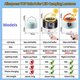 thumbnail image 5 of 1000w Solar Lantern Usb Rechargeable Outdoor Camping Tent Hiking Led Light Lam5t Ft, 5 of 5