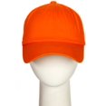 thumbnail image 4 of Diversity & Inclusion D&I Chapeau de Papa Uni 100% Coton Chapeau Non Structuré Unisexe Sangle Réglable - Orange, 4 of 4