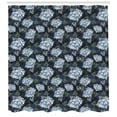 thumbnail image 3 of Ambesonne Floral Shower Curtain, Classic Peony Petal, 69"Wx84"L, Pistachio Green Blue, 3 of 3