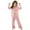 a-Pink5378, variant on Girl's Homewear Outfit Kids Elf Heart Print Nightwear Set Long Sleeve Lapel Button Front Top Elastic Waist Pants Soft Homewear For Casual Daily Home Activities Fashionable Set