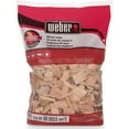 thumbnail image 2 of Weber Cherry Wood Chips, 192 Cu. In. bag, 2 of 4