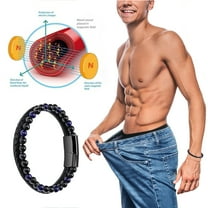 KIHOUT Lava Rock Chakra Bracelet 7 Chakra 23CM Natural Stone Healing Bracelet Stress Relief Yoga Beads Anxiety Bracelet Aromatherapy Essential Oil Diffuser Bracelet Bangle