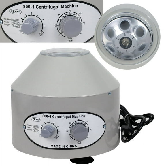 ZENY Plastic Electric Lab Laboratory Centrifuge Machine Lab Medical Practice