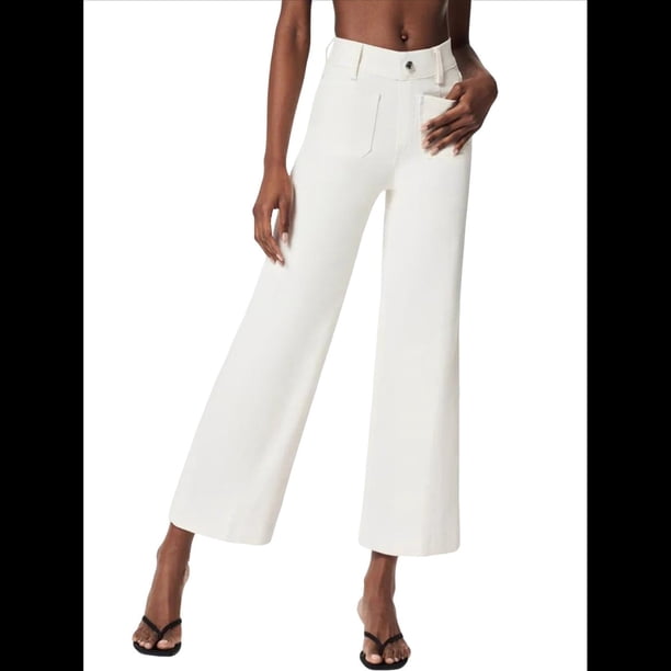 Jeans de Control de Abdomen Favoritos de las Mujeres, de Cintura Alta, Rectos, Elásticos Hasta los Tobillos, de Pierna , Acampanados y con Bolsillo de . XXL