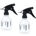 thumbnail image 1 of Paquete de 2 botellas rociadoras pequeñas, 250 ml, botellas rociadoras atomizadoras, plantas para el cabello, botella rociadora de agua vacía transparente, rociador de plantas para flores, 1 of 5