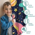 thumbnail image 3 of Blackout Kids Curtains,Cute Dinosaur Pattern Childrens Insulated Curtains Set Of 2,Bedroom Essentials,Toddler Room Decor 52x84in(132x213cm), 3 of 4