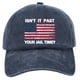 thumbnail image 1 of Is't It Past Your Jail Time Bandera Americana Gorras de Perfil Bajo Ajustable Unisex Gorra de Béisbol Algodón Moda Clásica para Hombres Mujeres, 1 of 9