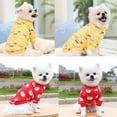 thumbnail image 6 of 3Pcs Small Dog Hoodie Sweaters, Dog Winter Clothes, Pet Hooded Sweatershirt Pullover, Dog Outfit Coat Apparel for Puppy Kittens A XL, 6 of 7