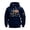 Dark Blue, variant on Men's USA 250th Anniversary Hoodie United States 250 Years Printed Casual Top Patriotic American Flag Hooded Sweatshirt Shirt