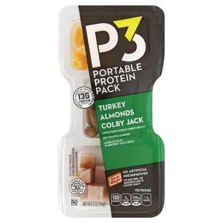 Serve Meals - OSCAR MAYER P3 - PROTEIN POWER PACK CONVENIENCE MEALS-SINGLE SERVE TURKEY AND CHEESE