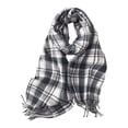 thumbnail image 1 of Bufanda para mujer, bufanda de invierno a cuadros, cálida y acogedora, chal de gran tamaño, bufandas de invierno para mujer, bufanda de invierno con tacto de cachemira, 1 of 5