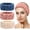 Dark Pink, Dark Blue, Milky-White, variant on 3 Pieces Spa Headband for Women Facial Makeup Headband Soft Terry Cloth Hairband for Washing Face Mask Spa Shower Gifts and Yoga Sports