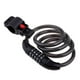 thumbnail image 1 of Bicicleta de Combinación Digital Bloqueo de Seguridad Cable Enroscado Sunnimix Cerradura de cable de bici, 1 of 8