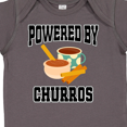 thumbnail image 4 of Inktastic Powered by Churros and Chocolate Boys or Girls Baby Bodysuit, 4 of 5