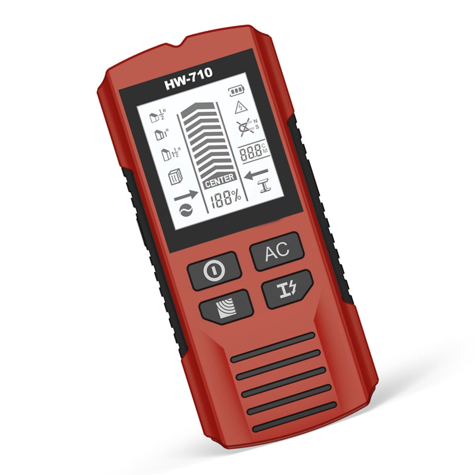 Lightweight ABS Construction Handheld Detectors Identifies Metals Live Wire And Wooden Studs In Wall Multifunctional