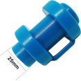 thumbnail image 4 of 8 Embouts de Poteau de Trampoline pour Poteaux de Filet de Trampoline 25 mm, Particulièrement Robustes, Embouts Résistants aux Intempéries, Pièce de Rechange pour Filet de Sécurité (Bleu), 4 of 4