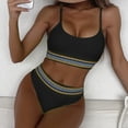 thumbnail image 2 of DPTALR Bikini pour Femmes Imprimé Maillot de Bain Deux Pièces Ensemble de Plage, 2 of 7