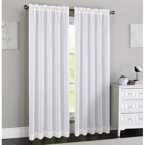 Urbanest Madeline Curtain Panels (Set of 2) - Walmart.com