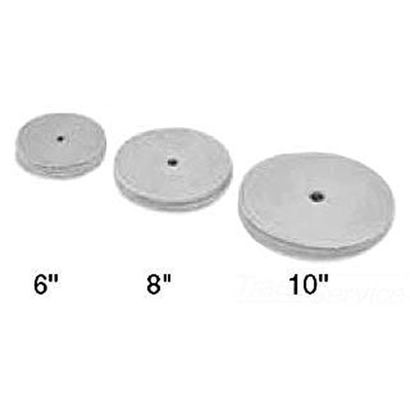BALDOR ELECTRIC A103 10" SEWED COTTON BUFFINGWHEEL 1/4" FACE 7