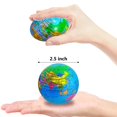 thumbnail image 3 of Dshengoo 24 Piezas Globo Bolas para Apretar Bolas para Aliviar el Estrés de la Tierra Bolas de Espuma para Apretar para Niños Ejercicio con los Dedos Favores de Fiesta Aula Escolar 2,5 Pulgadas, 3 of 5
