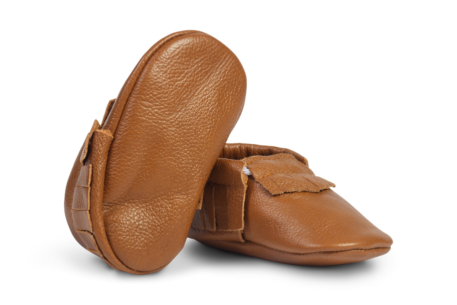 genuine leather baby moccasins